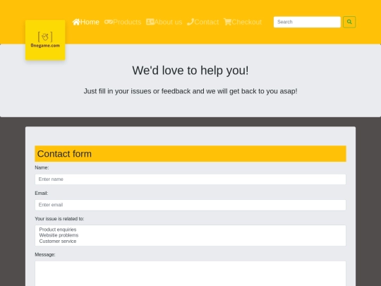 form-contact screenshot