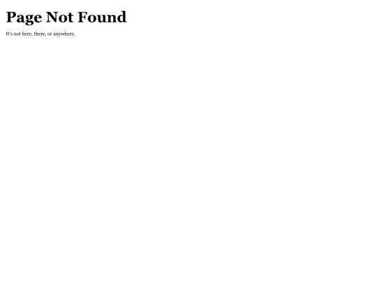not_found screenshot