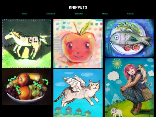 paintings screenshot