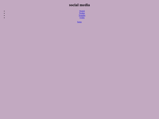 socials screenshot
