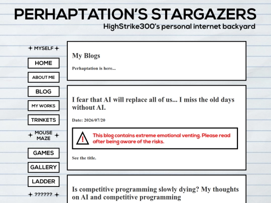 blog screenshot