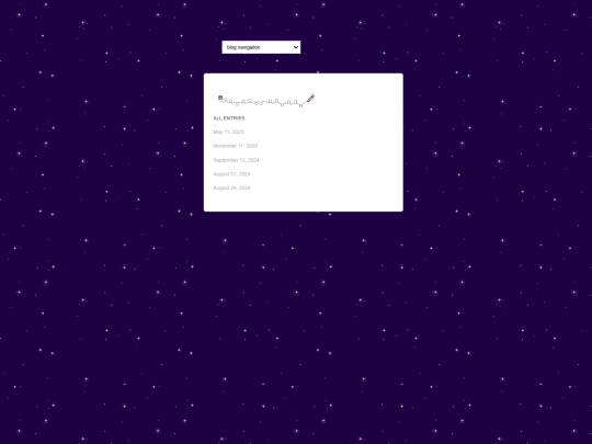 blog/allentries screenshot
