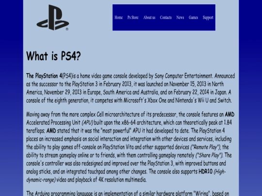 index screenshot