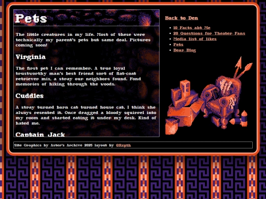 Den/Pets screenshot