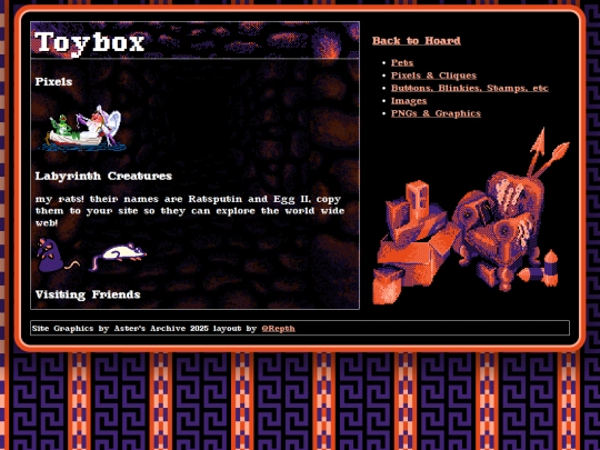Hoard/Toybox screenshot