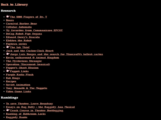 Library/LibraryNav screenshot