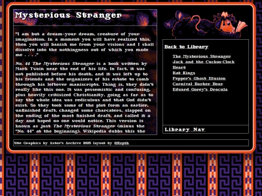 Library/mysterious-stranger screenshot