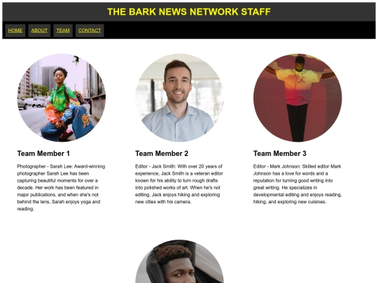Staff screenshot