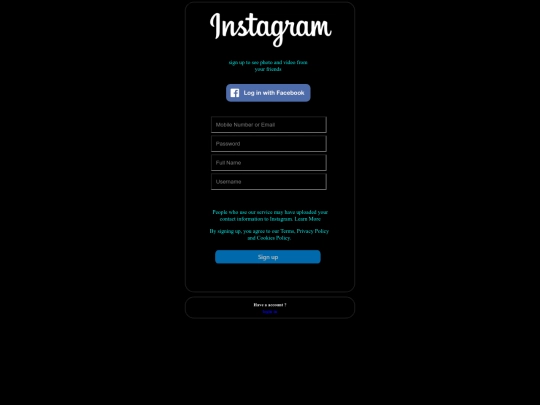 instagram login/instagram login 2 screenshot