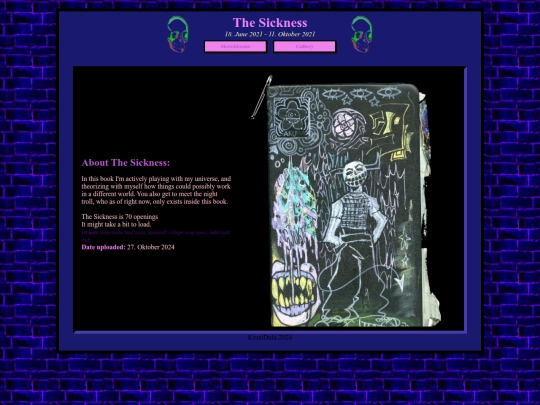 SKETCHBOOKS/THE SICKNESS screenshot