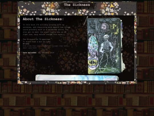 sketchbooks/the_sickness screenshot
