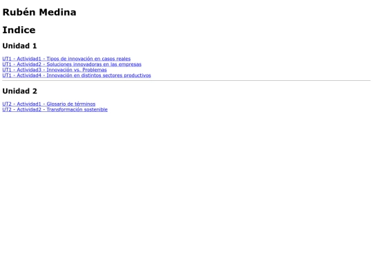 Índice  screenshot