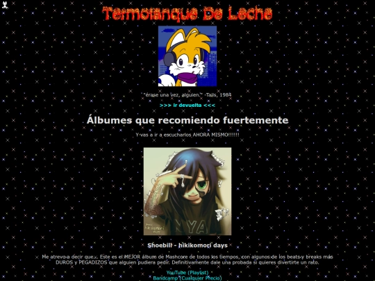 espanol/misc/recomendaciones screenshot