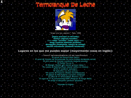 espanol/redessociales screenshot