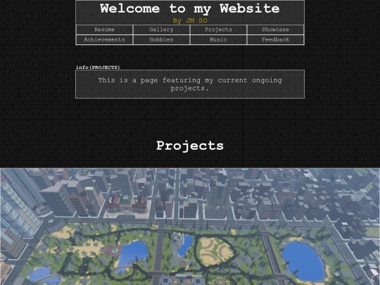 projects screenshot