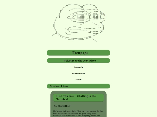 irc screenshot