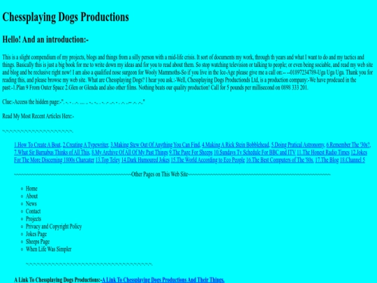 index screenshot