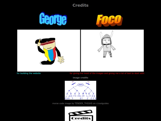 Credits screenshot