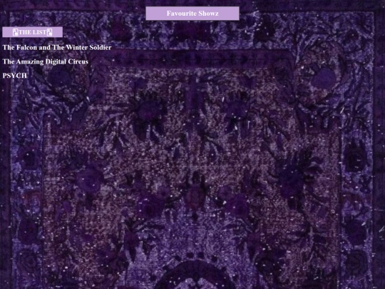 favouriteshows screenshot