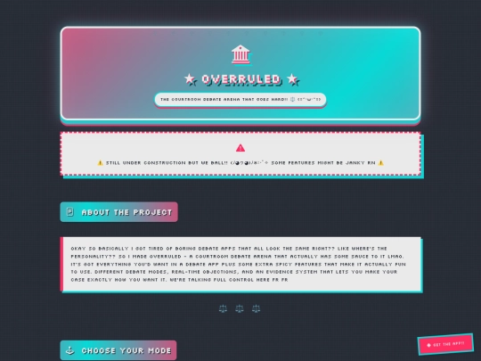 overruled/overruled screenshot