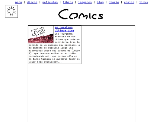apartados/comics screenshot