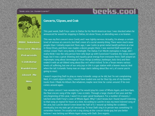 ramblings/20240416concertclipsecrab screenshot