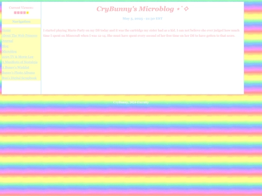 microblog screenshot