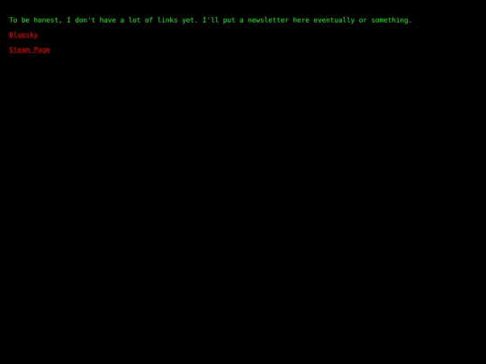 links screenshot