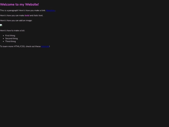 info screenshot