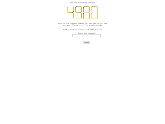 Hop/puzzles/matchsticks screenshot