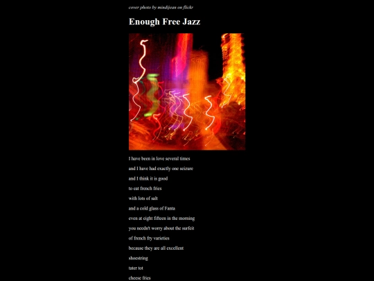 features/freejazz screenshot