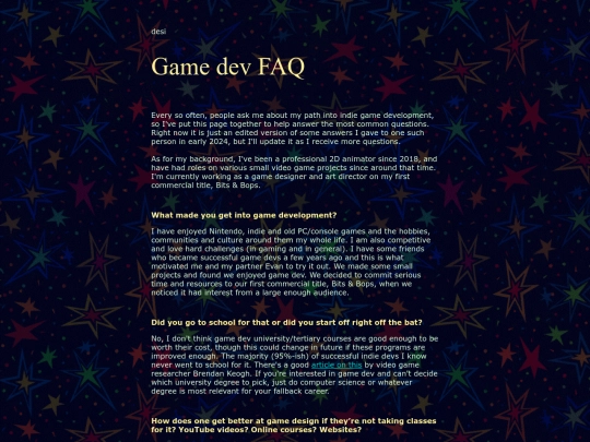 gamedev screenshot