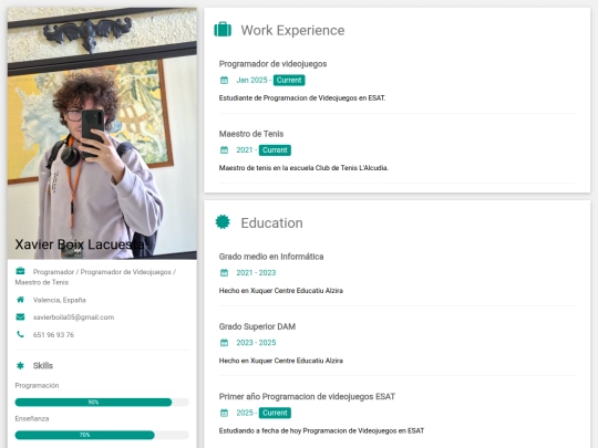 curriculum screenshot