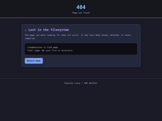 not_found screenshot