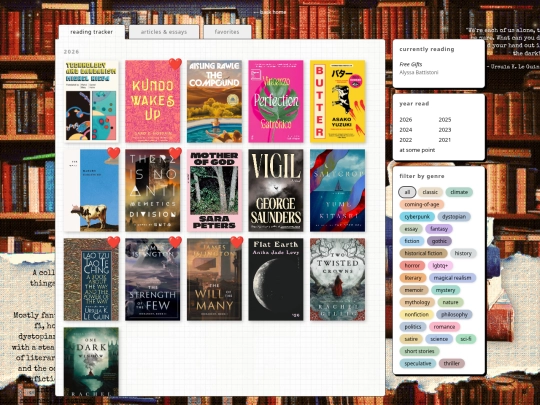 library screenshot