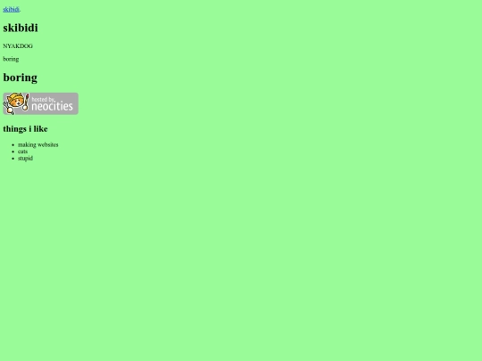 index screenshot