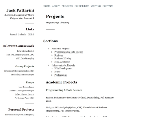 z_projects screenshot