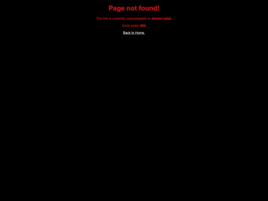 not_found screenshot