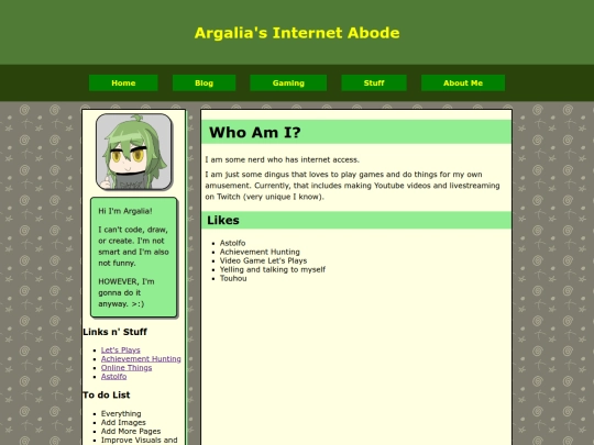 aboutme screenshot