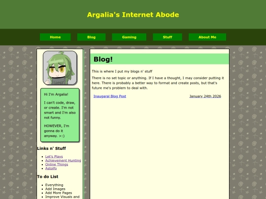blog screenshot