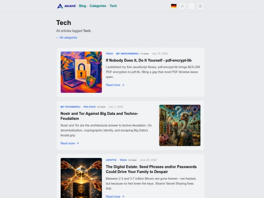 tech screenshot