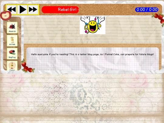 blog screenshot