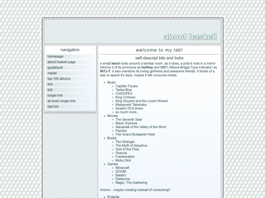 aboutme screenshot