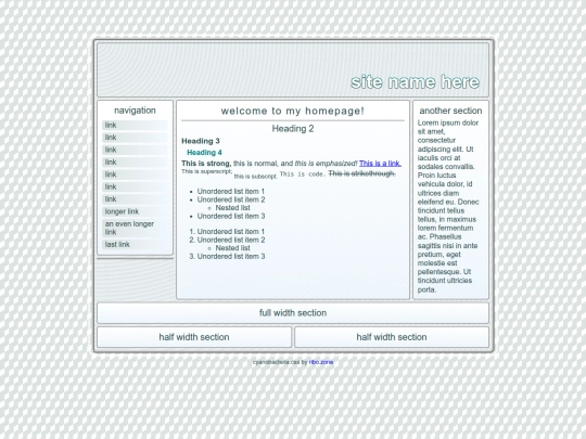 testhomepage screenshot