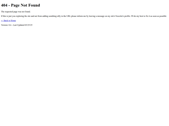 not_found screenshot