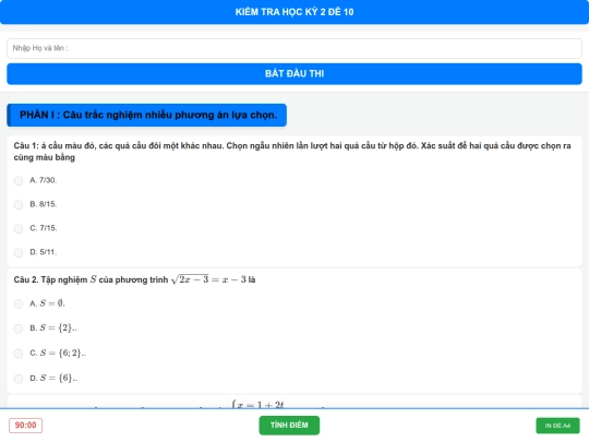 Toán lớp 10/thicuoihk2d10 screenshot