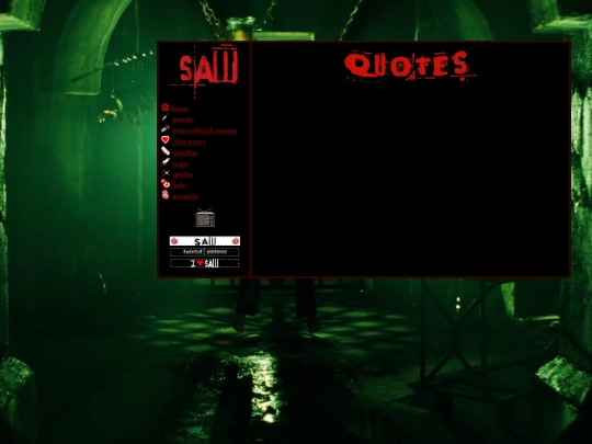 shrines/saw/quotes screenshot