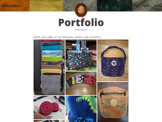 portfolio screenshot