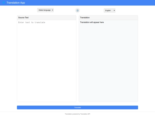 translators/google/google-translate-clone_fetchApi screenshot