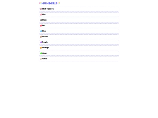 graphix/numbers screenshot